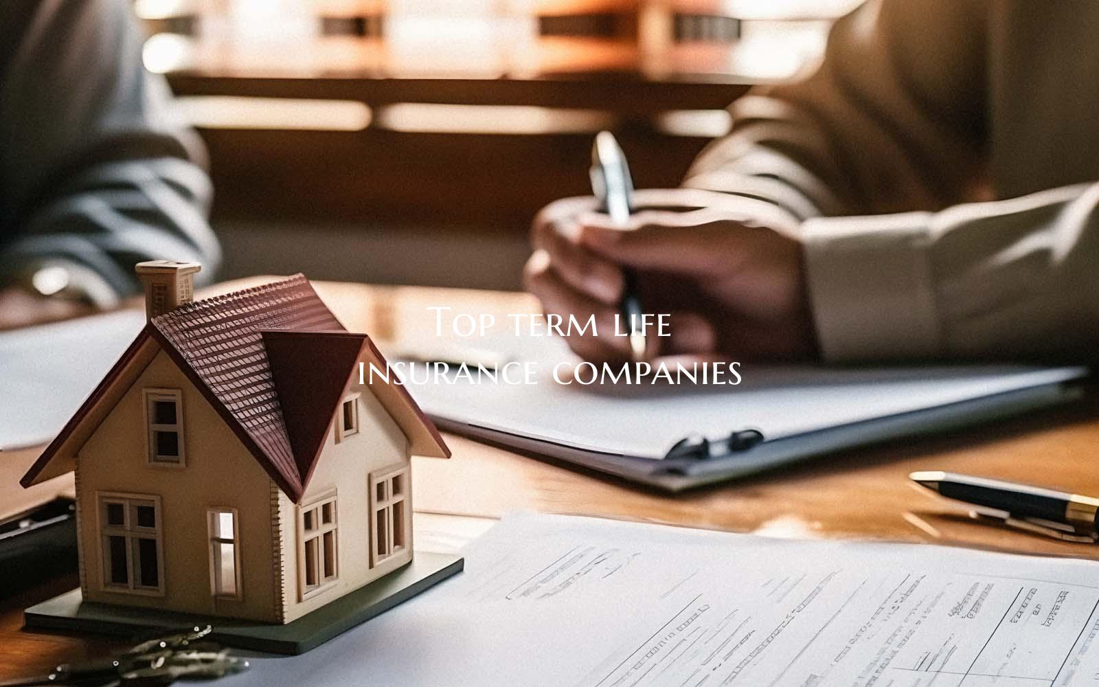 Top term life insurance comp...